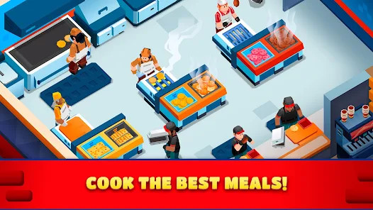 Idle Burger Empire Tycoon—Game截图2