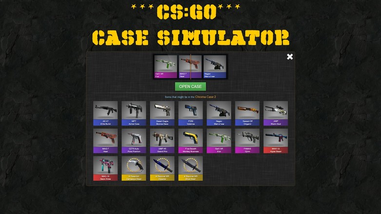 Case Simulator for CS截图3