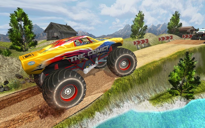 Monster Truck Hill Racing截图1