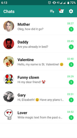 Love Story Chat — virtual story messenger截图2