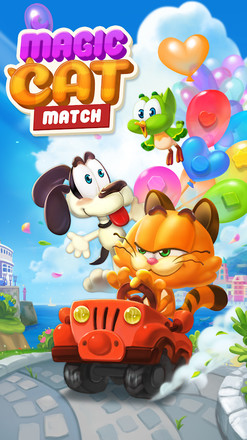 魔法猫消除：可爱猫三消游戏 (Magic Cat Match)截图3