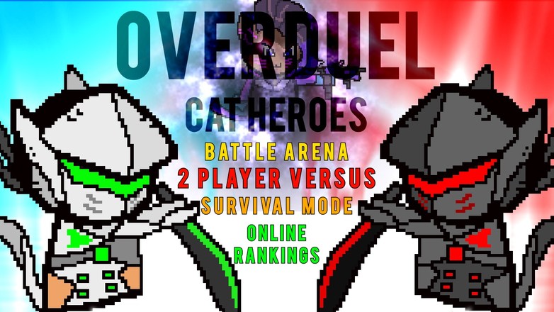 OVERDUEL 猫英雄竞技场 - Cat Heroes Arena Versus 2p截图3