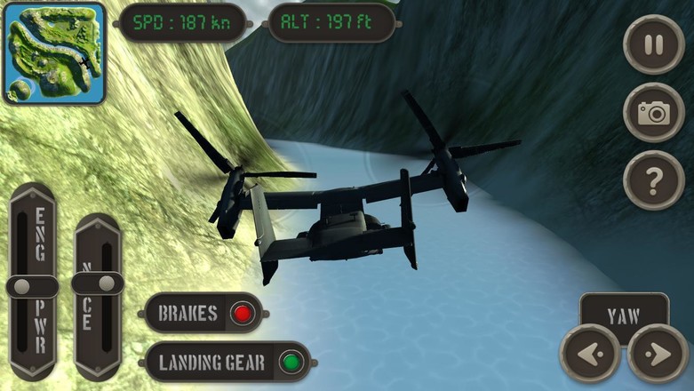 V22 Osprey Flight Simulator截图1