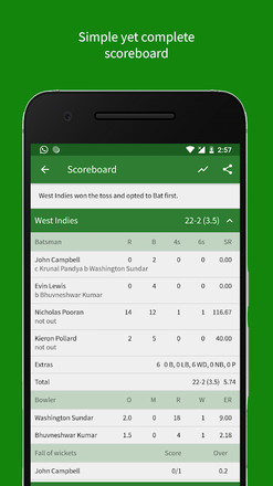 Cricket Scorer截图2