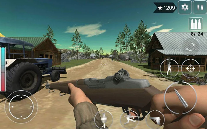 Call Of Courage : WW2 FPS Action Game截图5