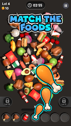 Food Match 3D: Tile Puzzle截图5