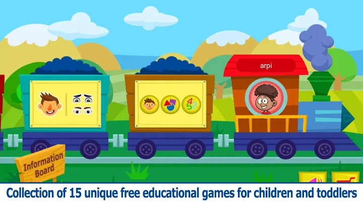 Happiness Train - Free Educational Games for Kids截图6