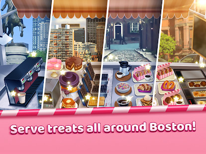 Boston Donut Truck - Fast Food Cooking Game截图4