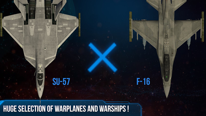 Warships vs Warplanes :Modern Jet Battle截图2