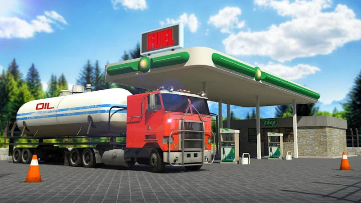 Oil Tanker Truck Simulator: Hill Climb Driving截图6