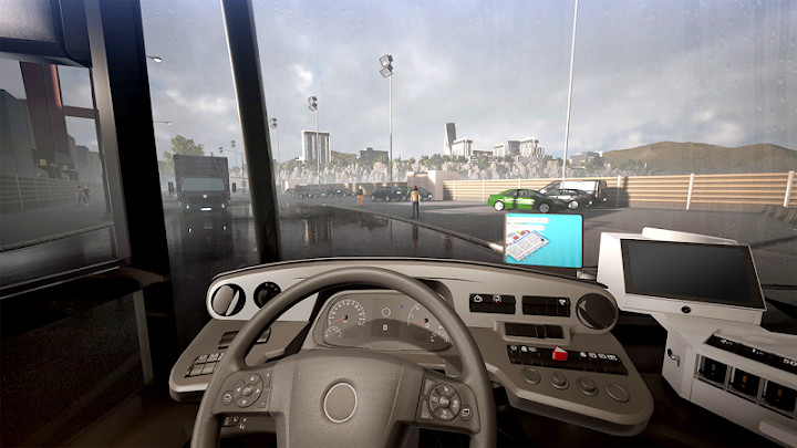 真正的教练巴士模拟器2020-巴士驾驶游戏截图1