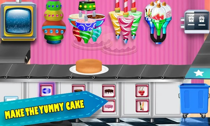 生日巧克力蛋糕厂：甜品食品游戏截图5