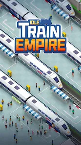 Idle Train Empire Tycoon Games截图5