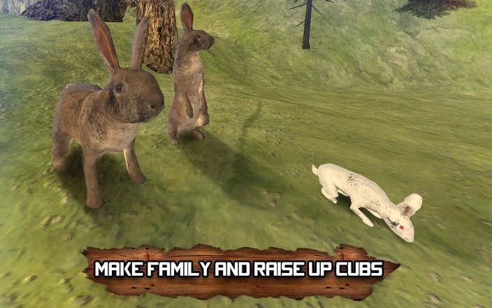 Forest Rabbit Simulator 3D截图4