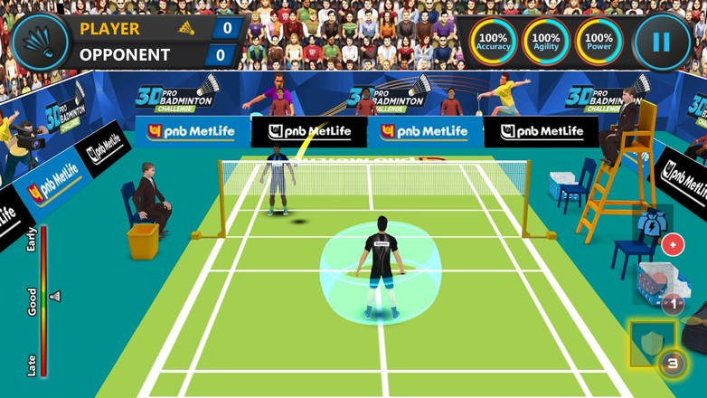 3D专业羽毛球挑战截图8