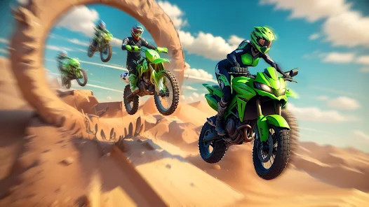 Motocross Bike Racing Game截图3