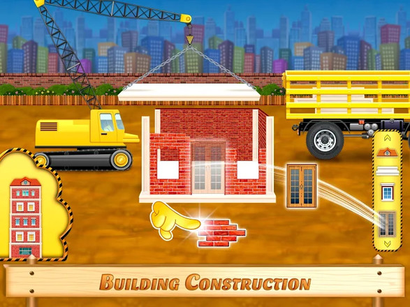 工程车辆-建造房屋和洗车截图2