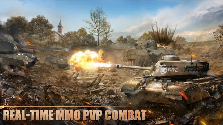 坦克战火(Tank Warfare): PvP闪电战坦克手游截图2