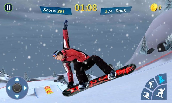 滑雪大師3D - Snowboard Master截图1