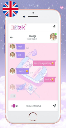 BTS Chat! Messenger (simulator)截图4