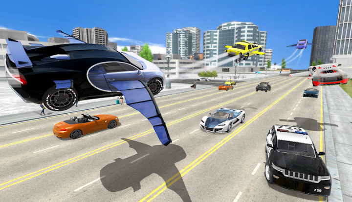 Flying Car Transport Simulator截图3