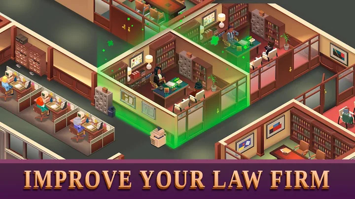 Law Empire Tycoon - Idle Game Justice Simulator截图2