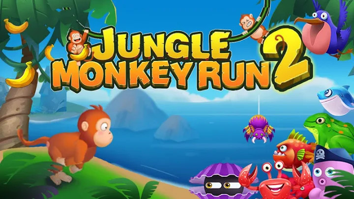 Jungle Monkey Run - Banana Island截图5