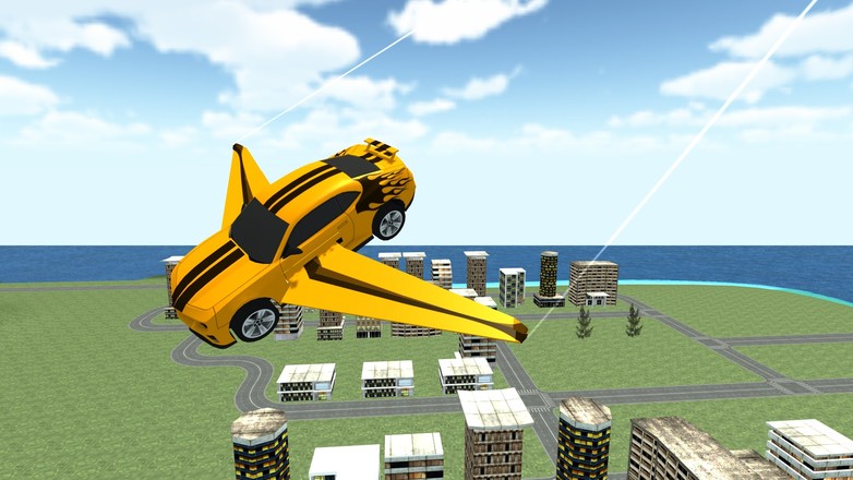 Flying Muscle Transformer Car截图3
