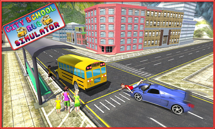 City School Bus Simulator 3D截图2