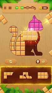 Block Crush: Wood Block Puzzle截图2