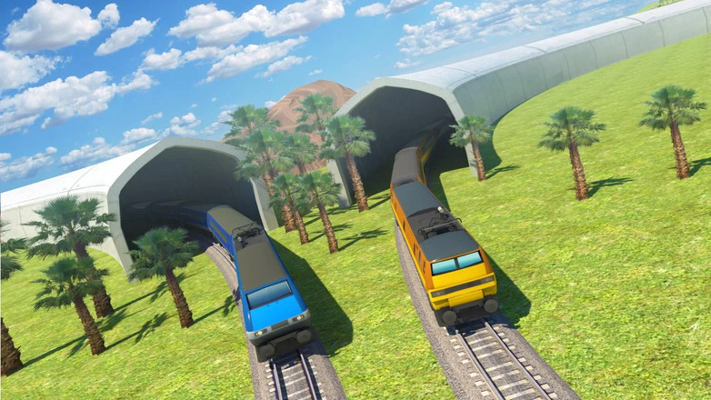 Euro Train Driver 3D: Russian Driving Simulator截图7