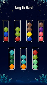 小球分类 - 彩色益智游戏截图2