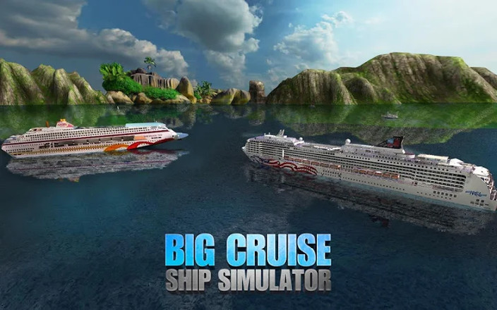 Big Cruise Ship Simulator Games : Ship Games截图3