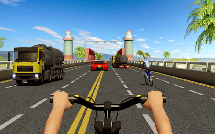 Bicycle Quad Stunt Racing 3D截图4