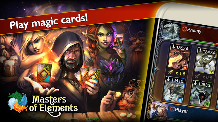 Masters of Elements－CCG game + online arena & RPG截图5