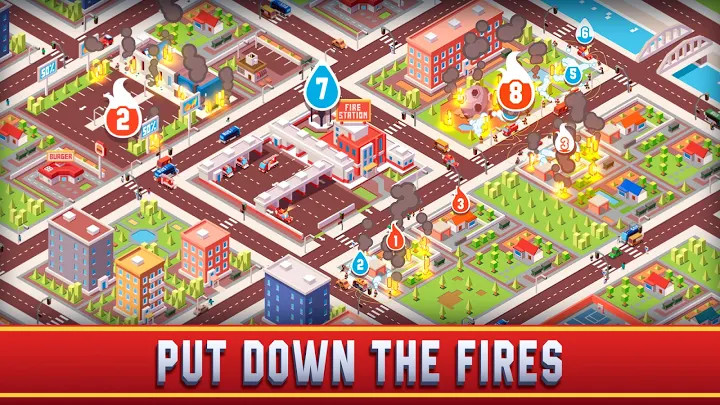 Idle Firefighter Empire Tycoon - Management Game截图1