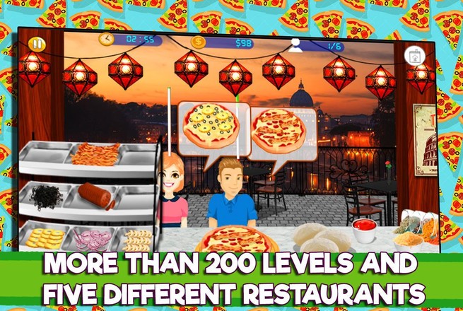 Pizza Maker ?Create Yummy Pizzas and serve Drinks截图5