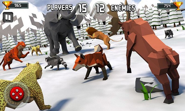 Animal Kingdom Battle Simulator 3D截图3
