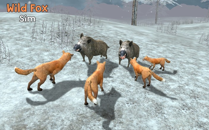 Wild Fox Sim 3D截图1