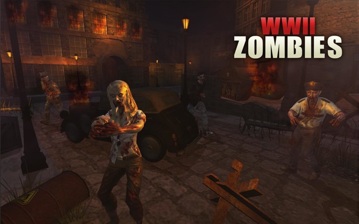 WWII Zombies Survival - World War Horror Story截图4