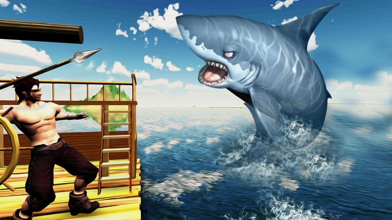 愤怒的鲸鲨猎人 - 筏生存使命截图2