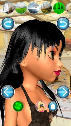 公主游戏：沙龙安吉拉3D: Beauty SPA Salon截图1