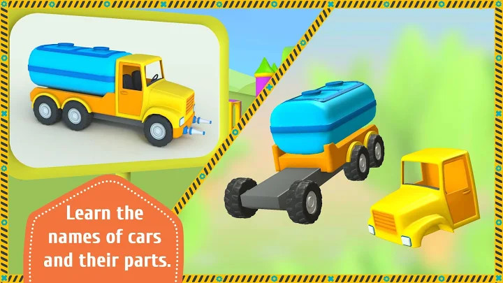 Leo the Truck and cars: Educational toys for kids截图1