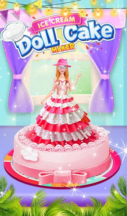 Ice Cream Chocolate Yummy Doll Cake Maker 2020截图5