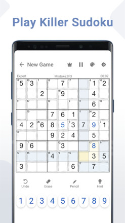 Killer Sudoku - Free Sudoku Puzzles+截图2
