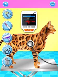 Cat Games: Pet Doctor Dentist截图3