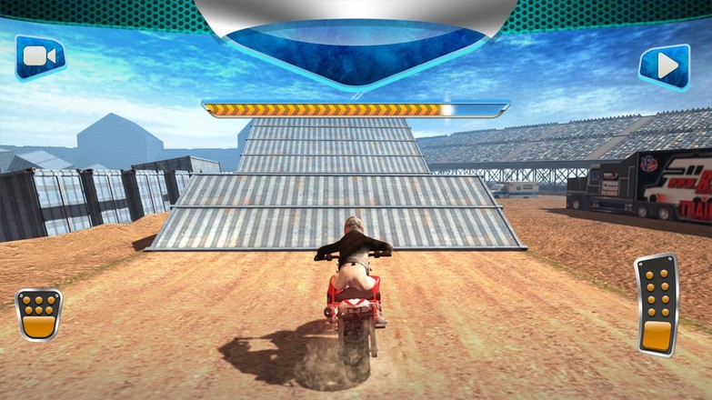 Daredevil Stunt Rider 3D截图1