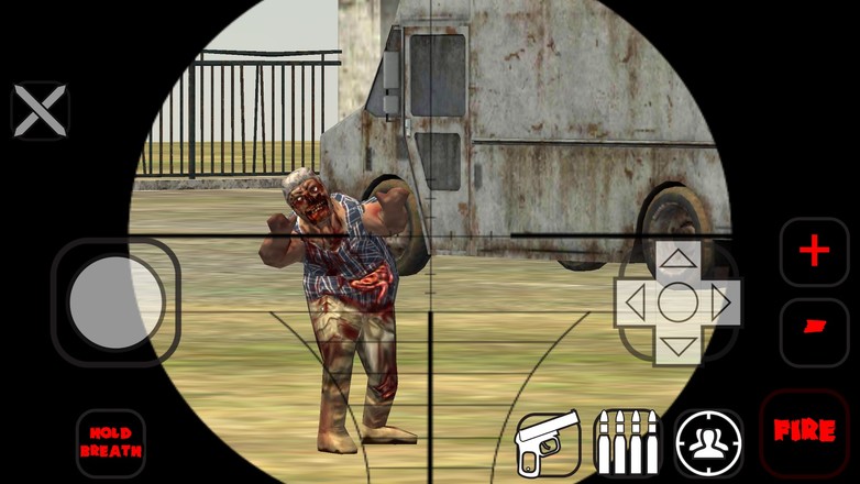 Zombie Sniper Shooting 3D截图5