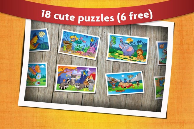 Super Puzzle 儿童游戏 - 自由拼图 ?截图4