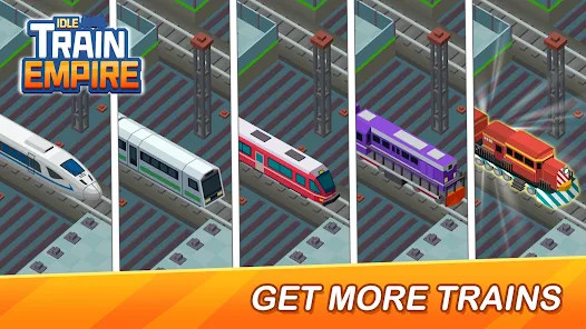 Idle Train Empire Tycoon Games截图3